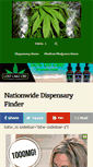 Mobile Screenshot of marijuanacannabisdispensary.com